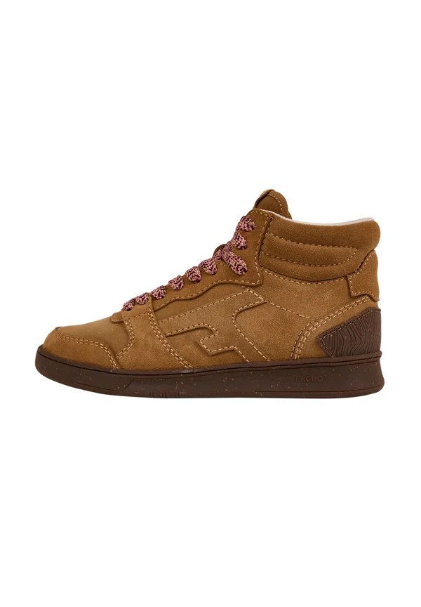 Sneaker high - marron