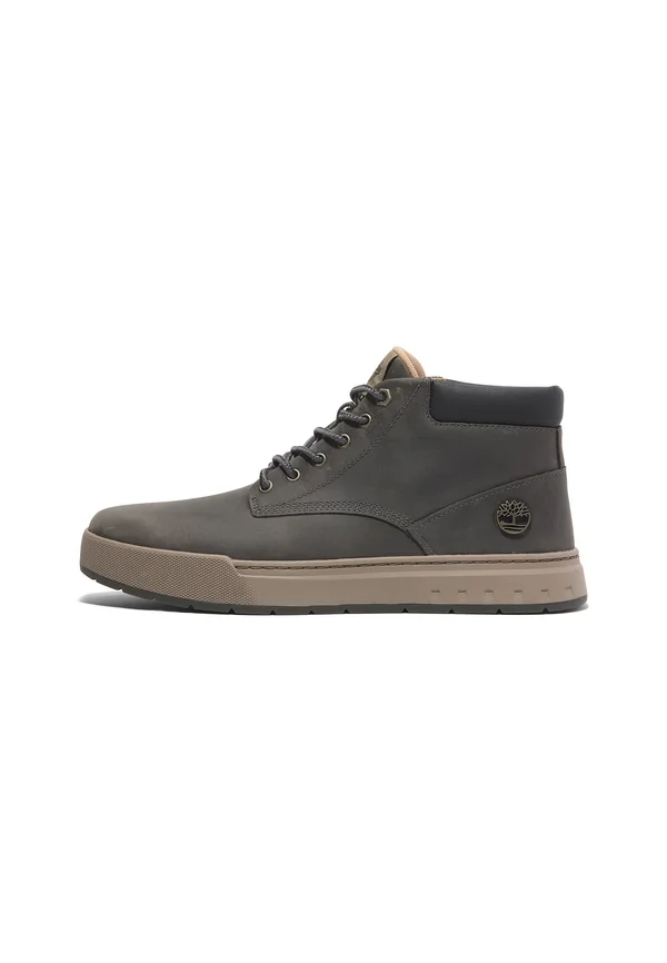 Sneaker high - medium grey full grain