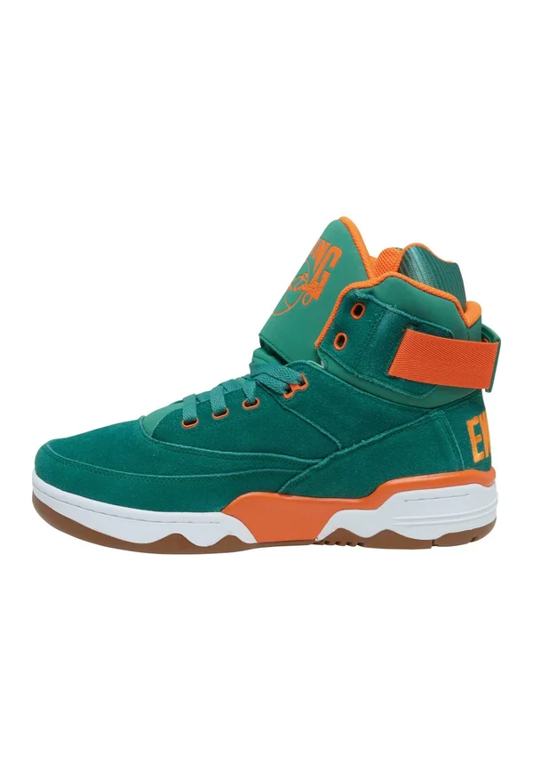 Sneaker high - pine green oriole white rubber