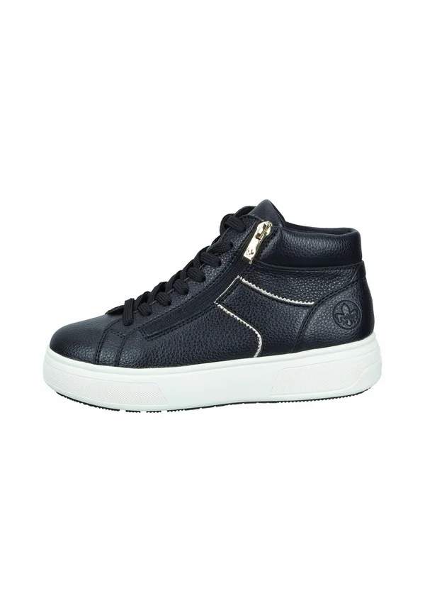 Sneaker high - schwarz/palegold