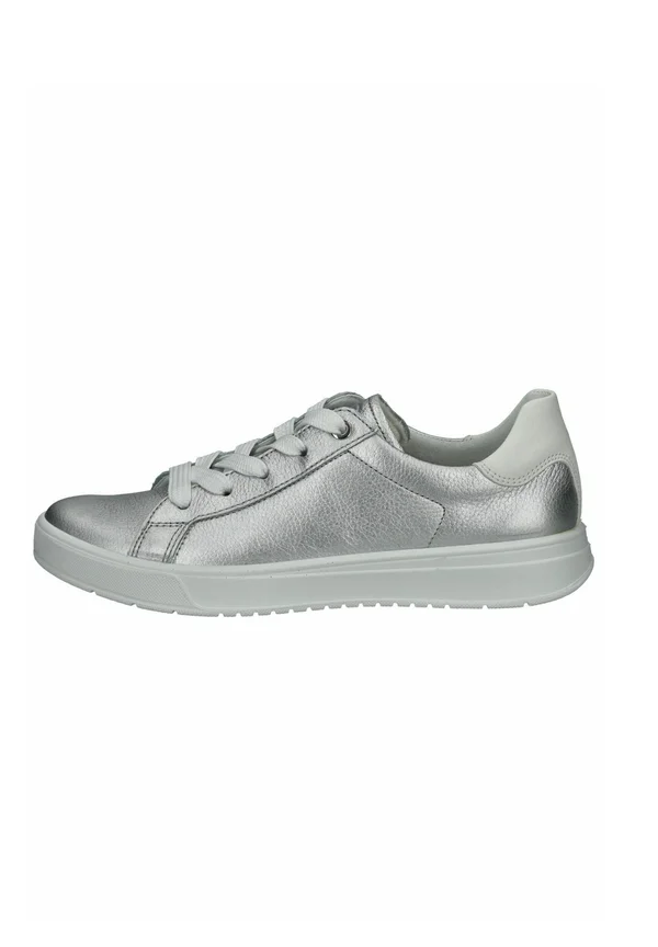 Sneaker high - silber weiss