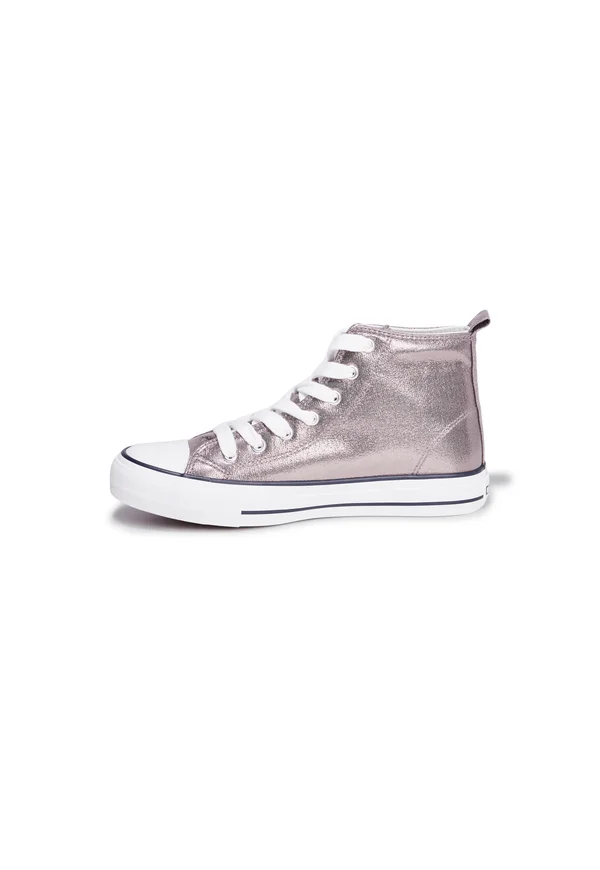 Sneaker high - silver grey
