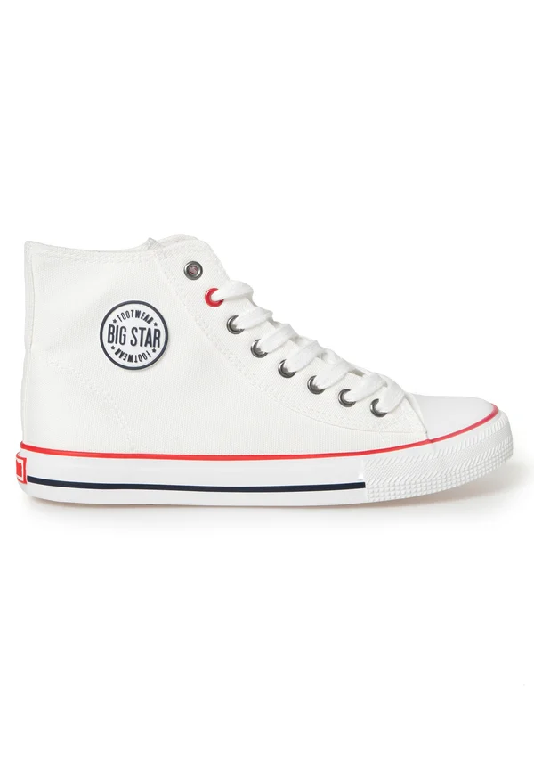 Sneaker high - weiß