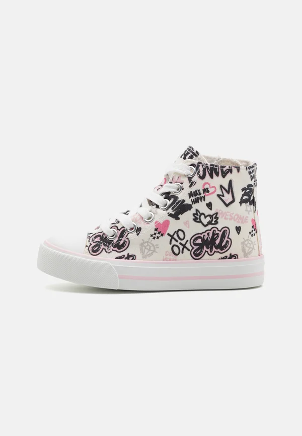 Sneaker high - white