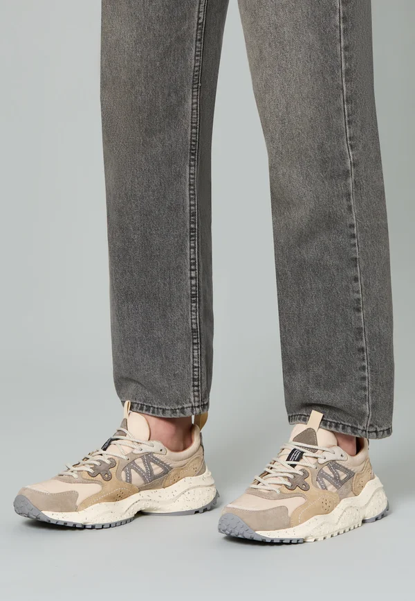 Sneaker low - beige-grau