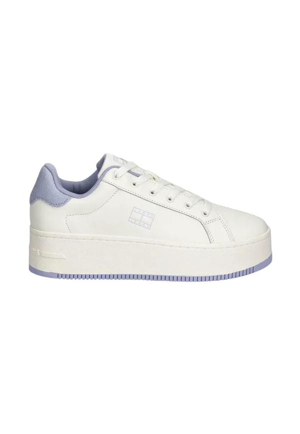 Sneaker low - bianco---viola