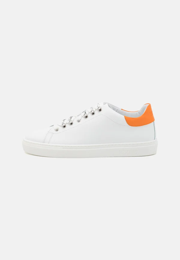 Sneaker low - bianco/arancio
