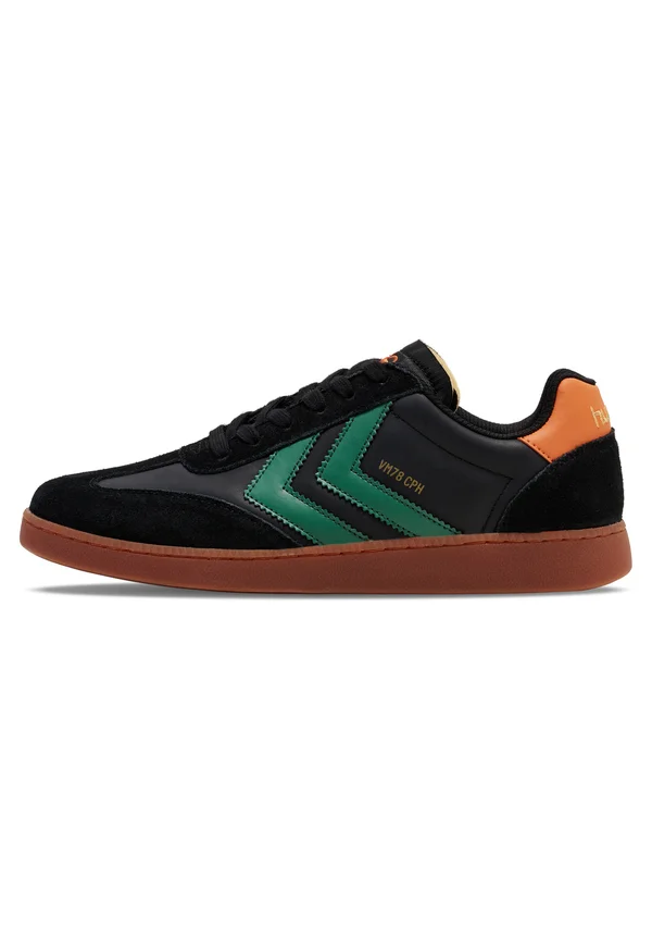 Sneaker low - black jungle green
