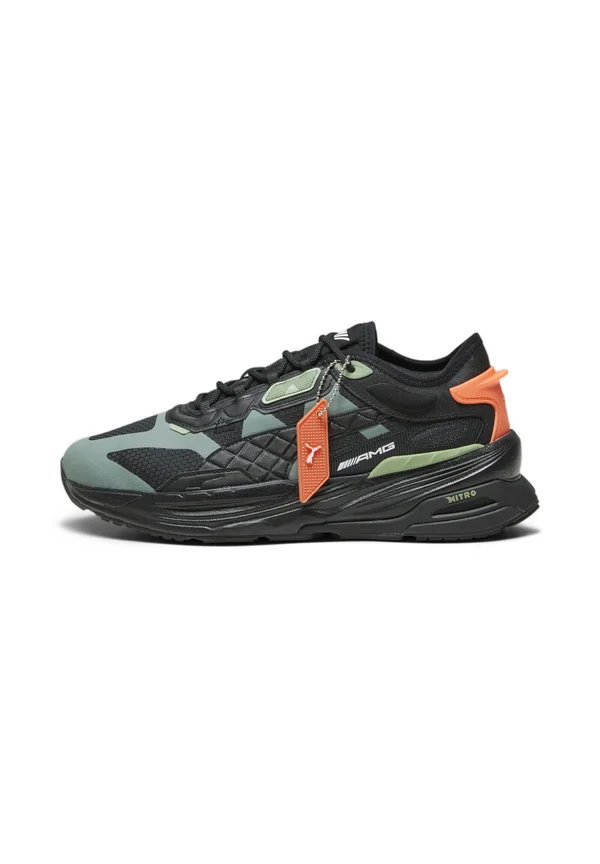 Sneaker low - black light mint white