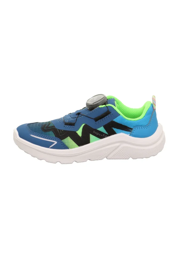 Sneaker low - blau hellgrün
