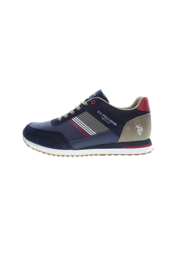 Sneaker low - blue grey red white