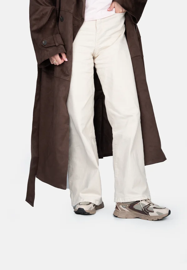 Sneaker low - bordeaux with combination