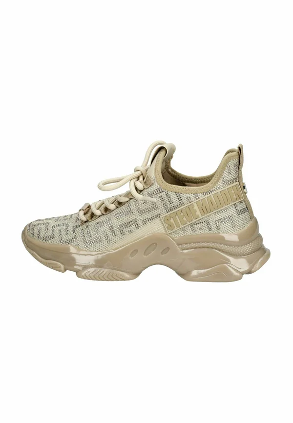 Sneaker low - bronze gold   silver bg
