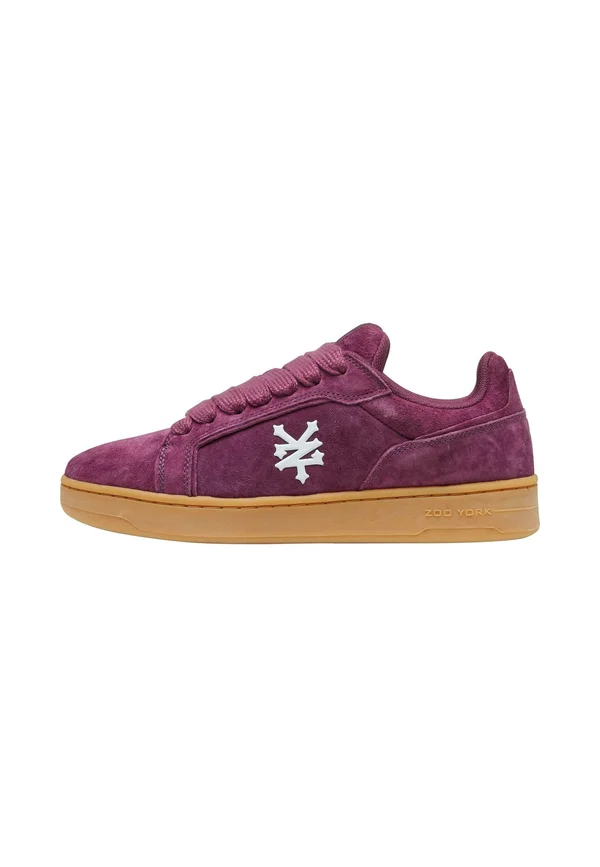 Sneaker low - burgundy white gum