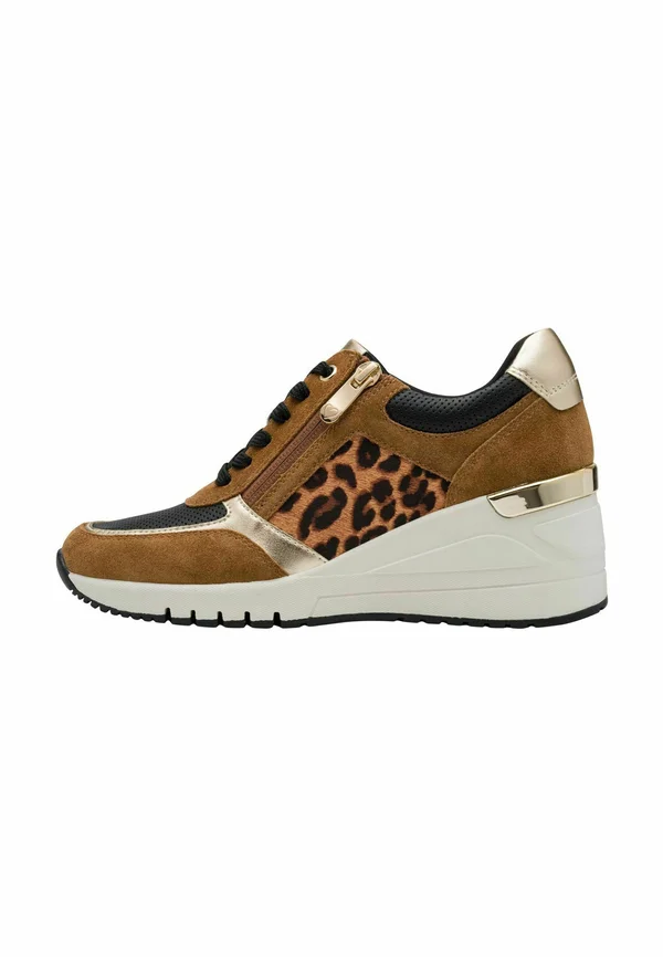 Sneaker low - cognac comb