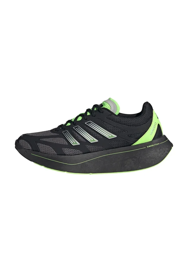 Sneaker low - core black grey four signal green