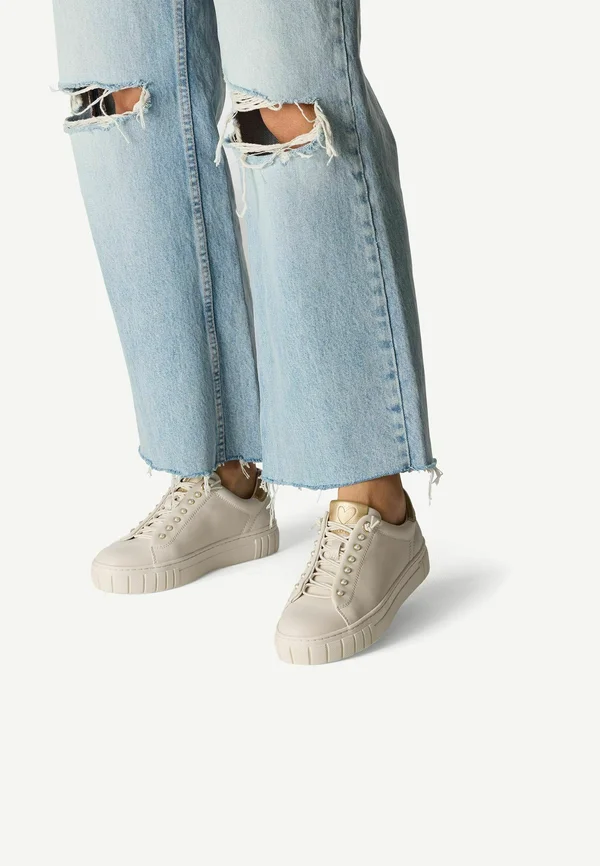 Sneaker low - cream comb