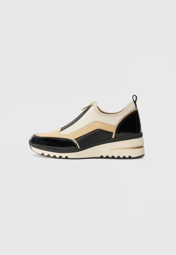 Sneaker low - cream/black