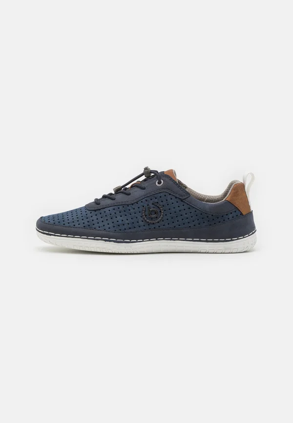 Sneaker low - dark blue/cognac