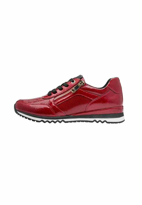 Sneaker low - dk red pat