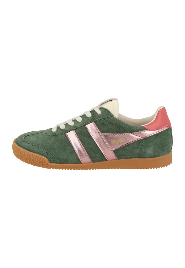 Sneaker low - evergreen pink coral  clbnk