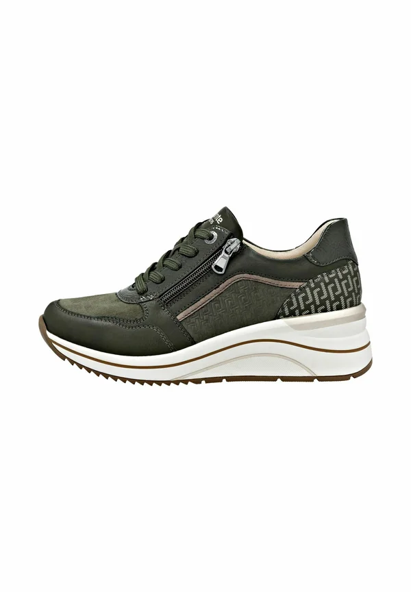 Sneaker low - forest alloy moor forestmoor/bronze