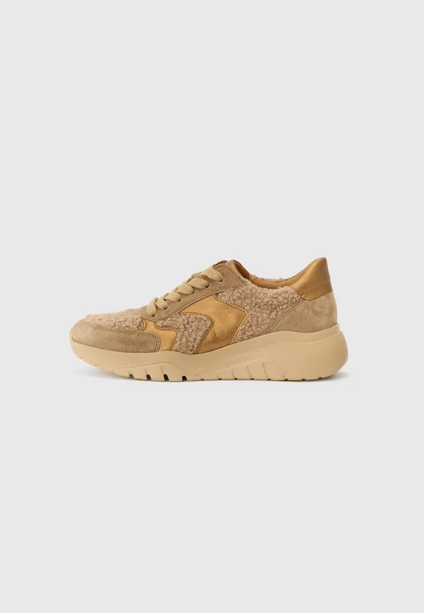 Sneaker low - gold-coloured/beige