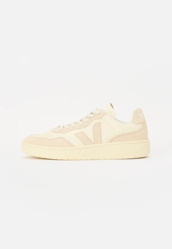Sneaker low - light yellow