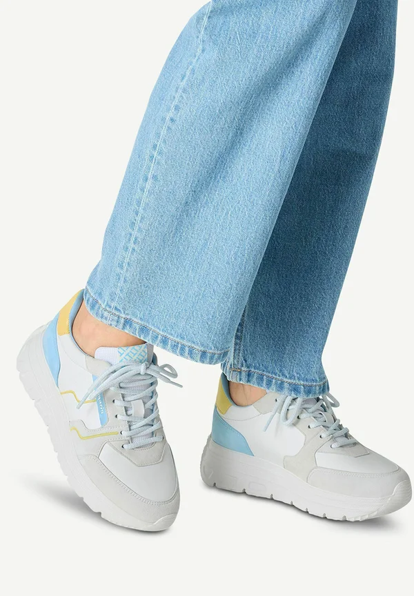 Sneaker low - lt blue comb