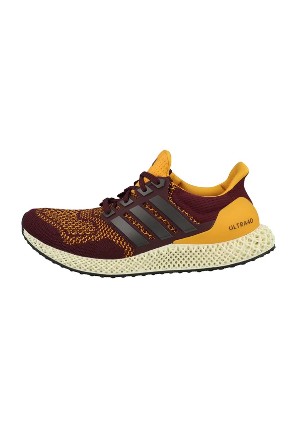 Sneaker low - maroon core black semi solar gold