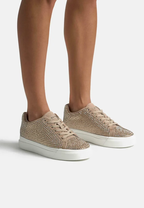 Sneaker low - marrón jaspeado