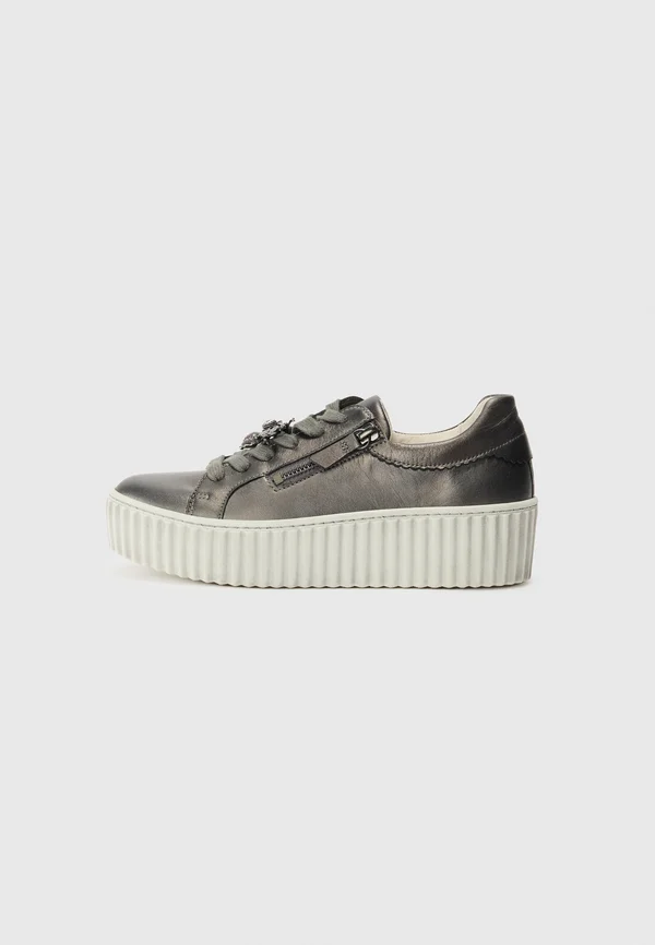 Sneaker low - metallic-coloured grey