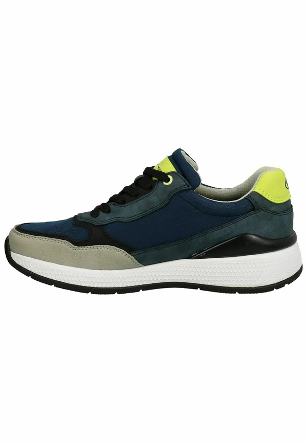 Sneaker low - navy yellow