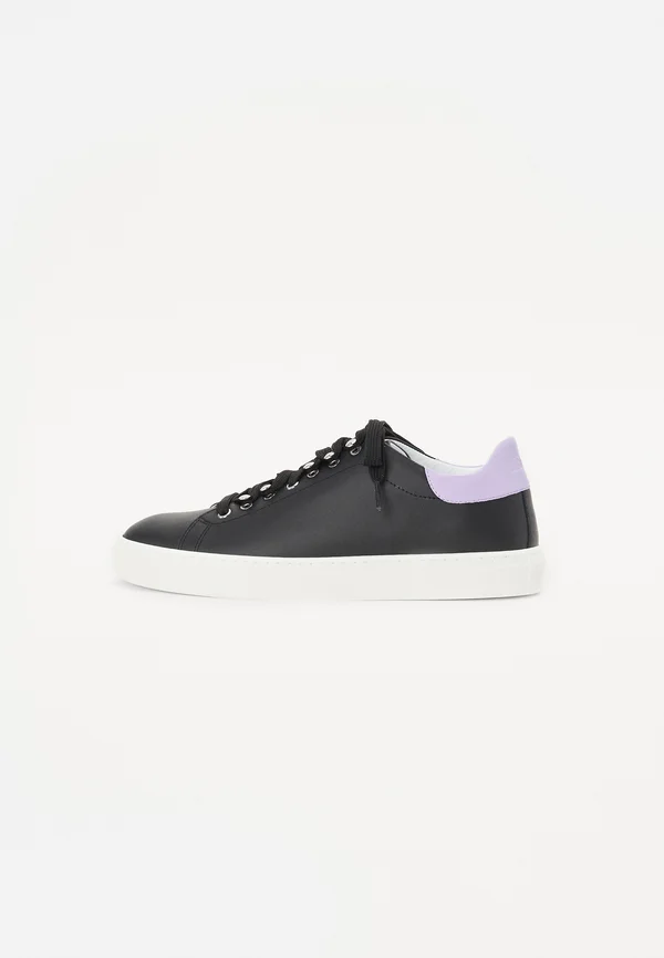 Sneaker low - nero/lilla
