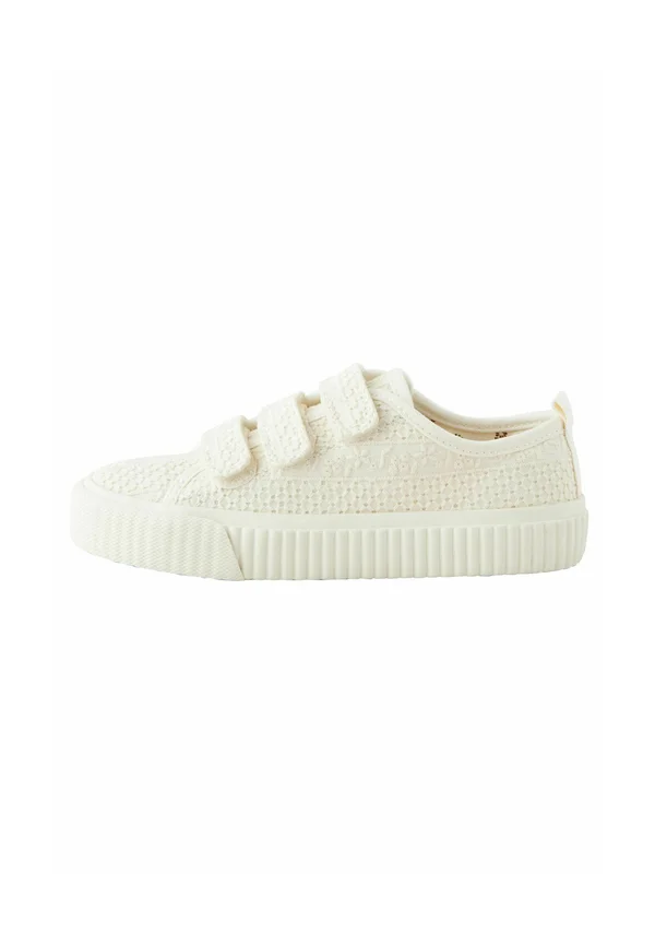 Sneaker low - neutral white broderie