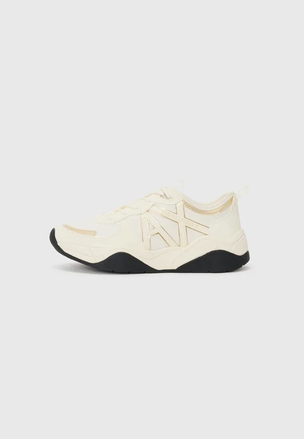Sneaker low - off white/pale gold-coloured
