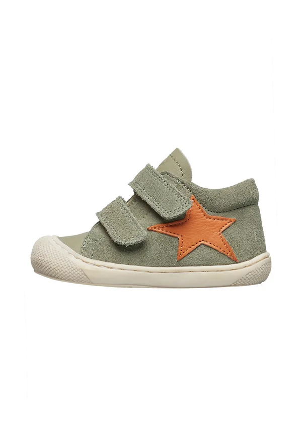 Sneaker low - olivgrün-orange