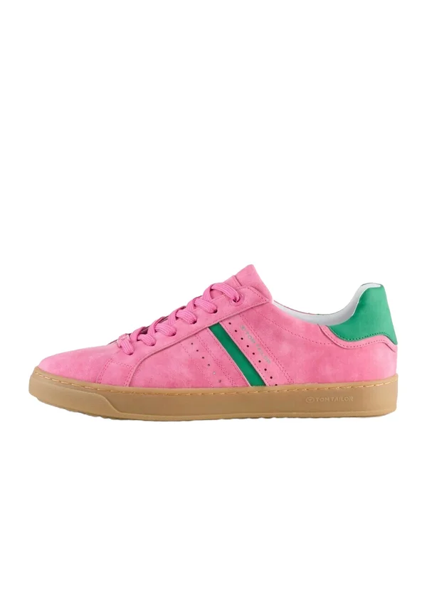 Sneaker low - pink green