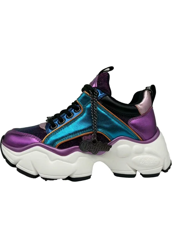 Sneaker low - purple blue metallic