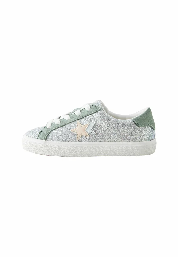 Sneaker low - sage green glitter