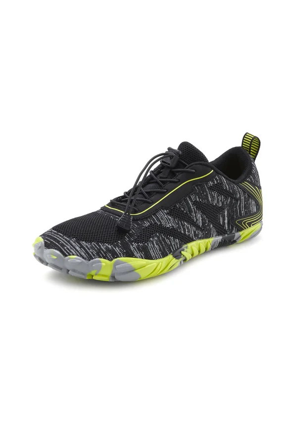 Sneaker low - schwarz gelb