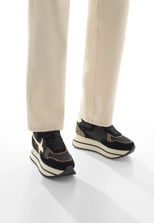 Sneaker low - schwarz