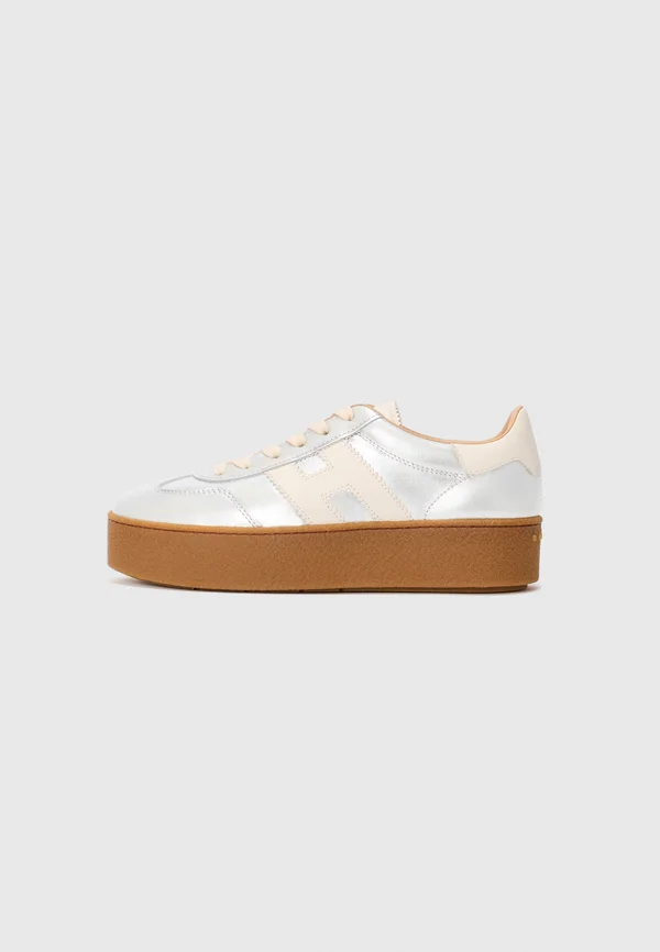 Sneaker low - silver-coloured