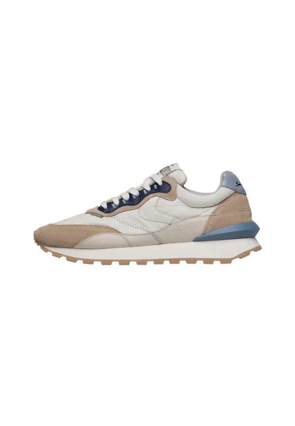 Sneaker low - weiß beige