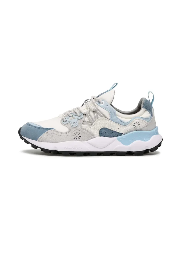 Sneaker low - weiß hellblau