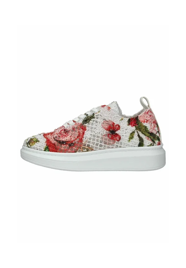 Sneaker low - weiss rot