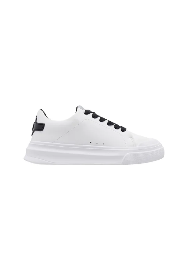 Sneaker low - white-black plain
