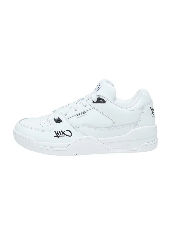 Sneaker low - white black