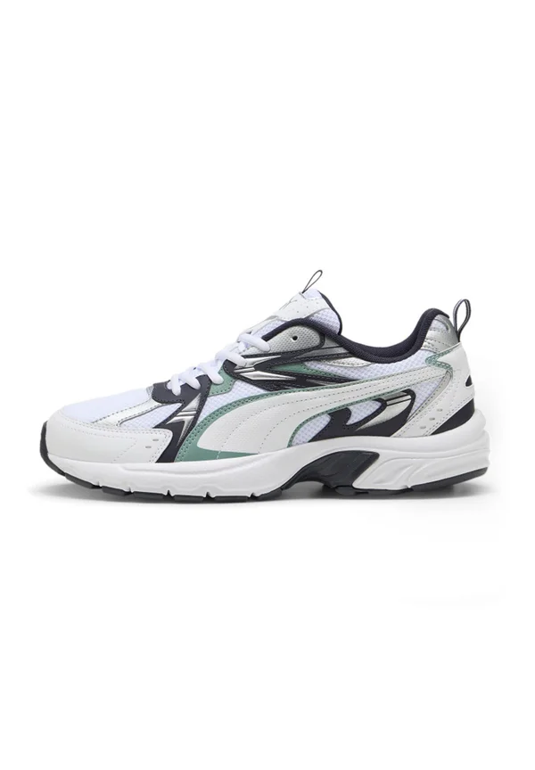 Sneaker low - white green moon new navy