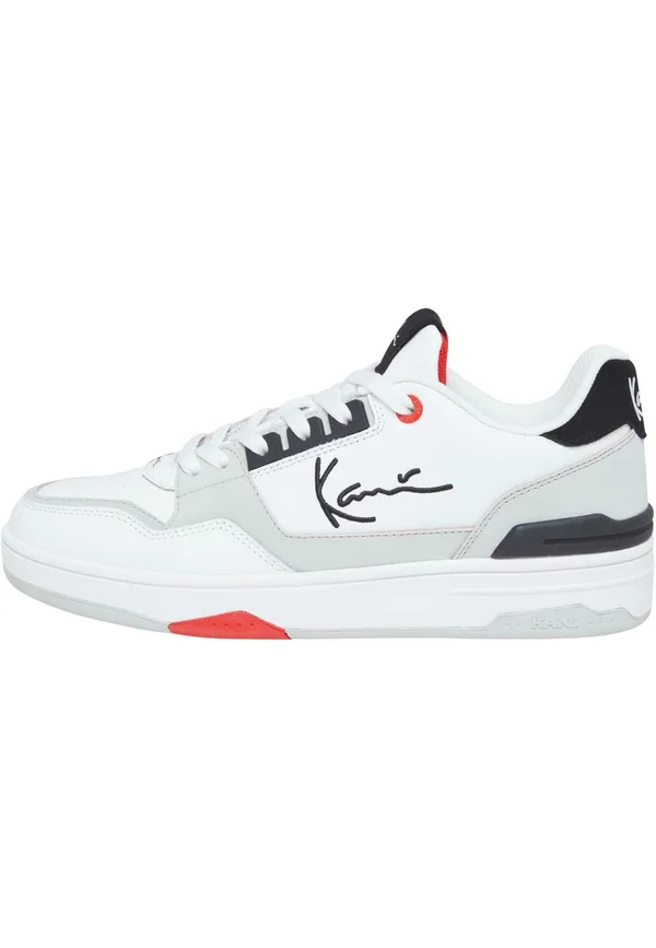 Sneaker low - white grey red